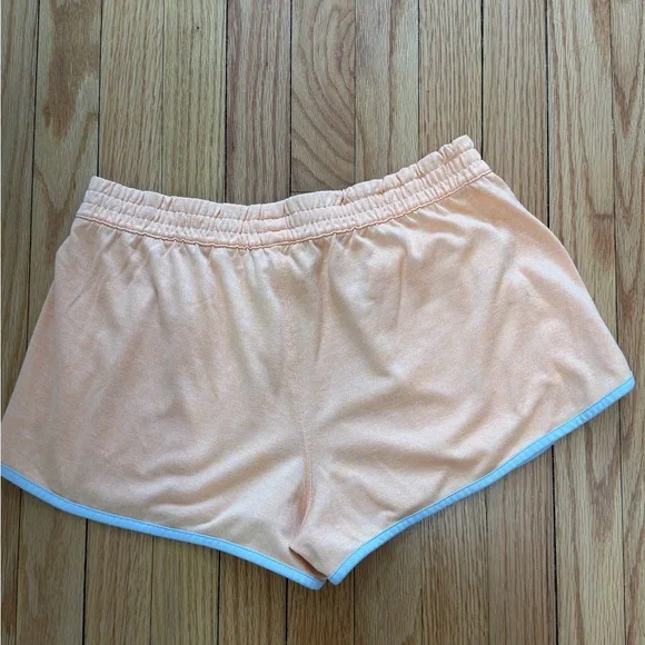 Under Armour Light Orange Women's Athletic Shorts - Picture 3 of 3